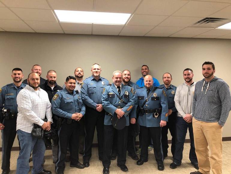 New Providence Police Department Participates in 'No Shave November' TAPinto