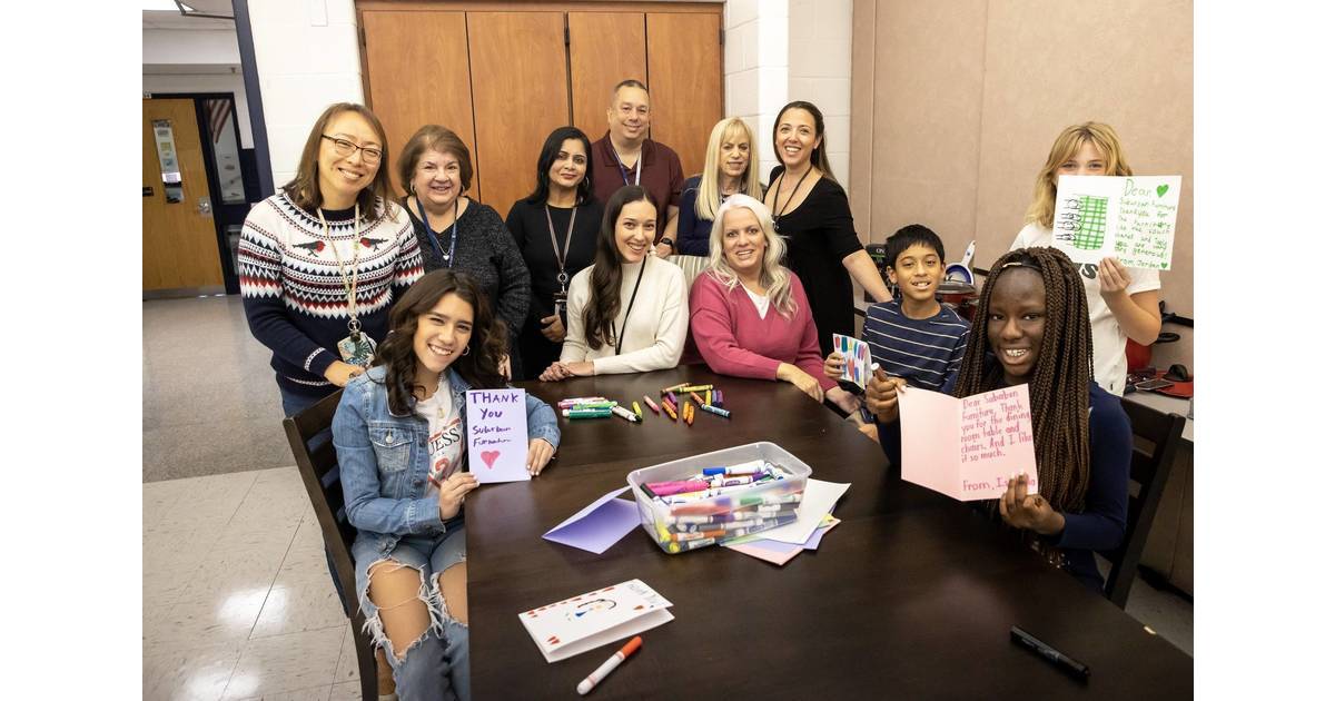 Suburban Furniture Helps Randolph Middle School Open New Life Skills