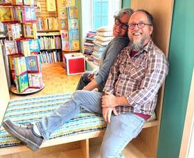 Carousel image 23273a40ede8a818293a 5 23 26 joanne farrugia and dean smith relaxing with their books pix from them  002 