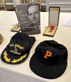 Carousel image 832938d87d134808e35d 5 24 25 jack mccarthy book and medals
