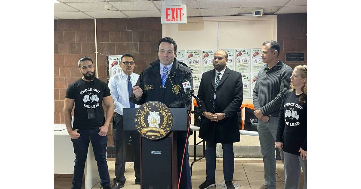 Paterson Receives 1.6M DCA Grant for Lead Abatement and Remediation