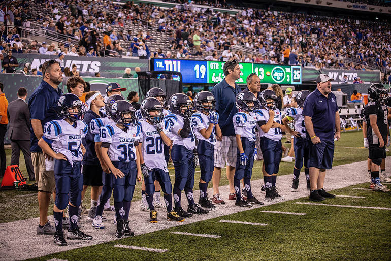 Sparta Spartan Youth Football Plays at MetLife Stadium TAPinto