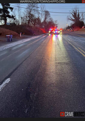 Carousel image 1505b3 black ice on oute aston oad in arrington arch