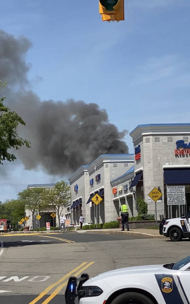 Solar panel fire at Hobby Lobby in Holmdel brings wide response TAPinto
