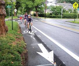 Carousel image b77c9f562357b6c5aa44 6 30 25 bike lane on valley road by sam bunting