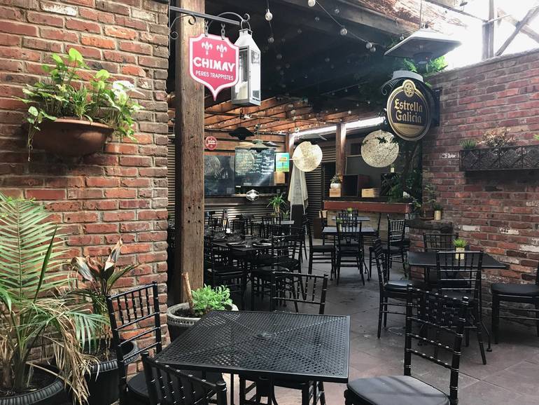 Explore One of Ironbound's Best Kept Secrets Hidden Outdoor Dining