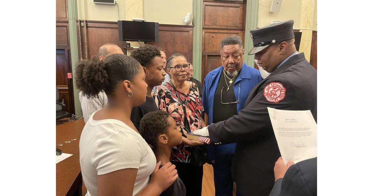 Hoboken Fire Department Swears in Four New Firefighters | Hoboken, NJ ...