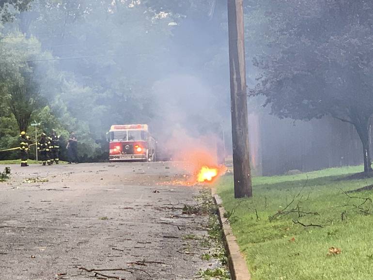 Isaias Causes Power Outage Downed Trees And Wires In Plainfield Tapinto