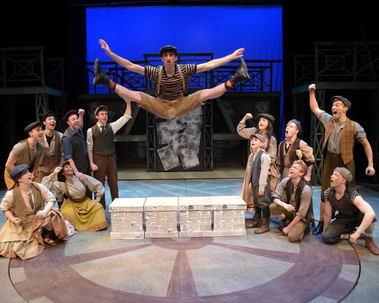 On Stage Newsies Stops The Presses Yorktown Ny News Tapinto