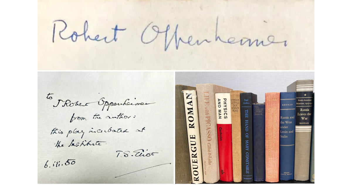 How Princeton's Firestone Library Rescued Oppenheimer's Books from the