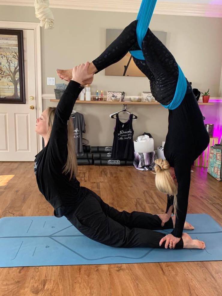 It S A Bird It S A Plane It S Abbey Feiler Flyer You Can Fly Too At Dragonfly Yoga Studio In Colts Neck Tapinto