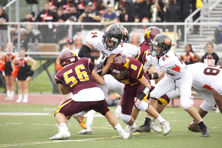 Madison Varsity Football Earns First Season Win Against Hackettstown