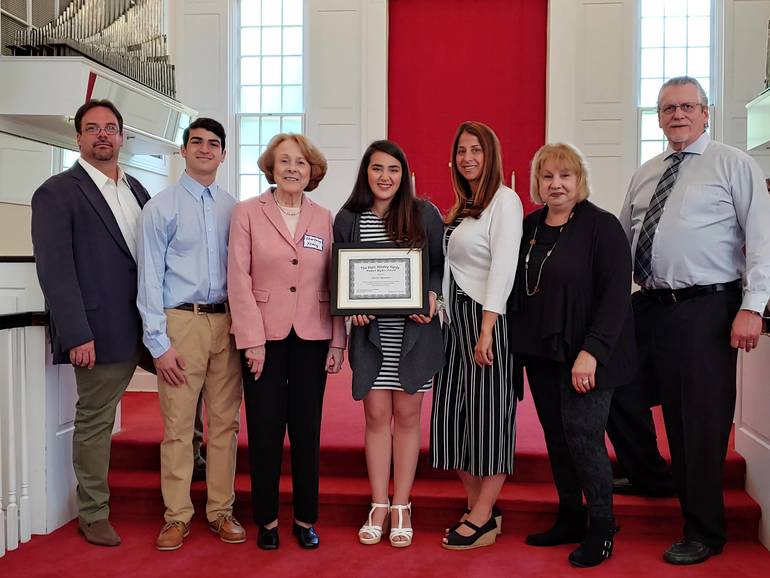 Alexis Santoro Receives the 2019 Marc Wesley Hardy Human Rights Award