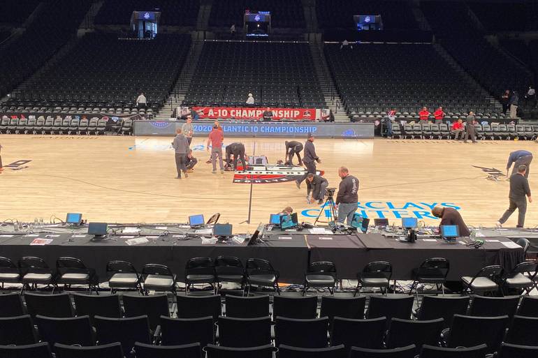 Atlantic 10 Cancels Men S Basketball Tournament Tapinto