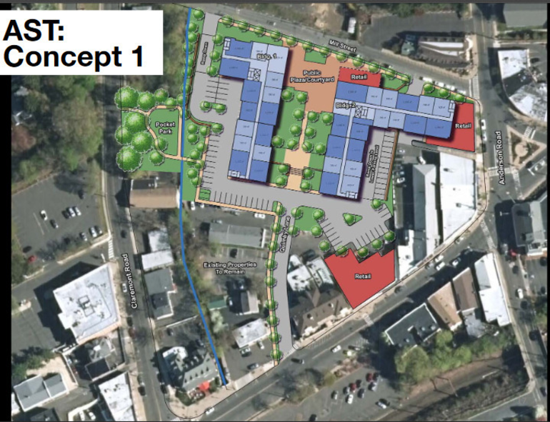 Reviewing Bids for Bernardsville's Downtown Upgrade AST Development