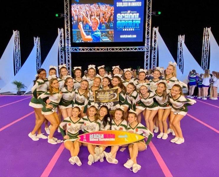 MTHS Competition Cheer Team Scores National Title TAPinto