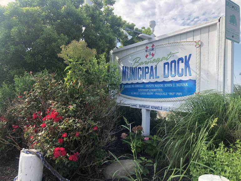 Sitting on the Dock of the Barnegat Bay TAPinto
