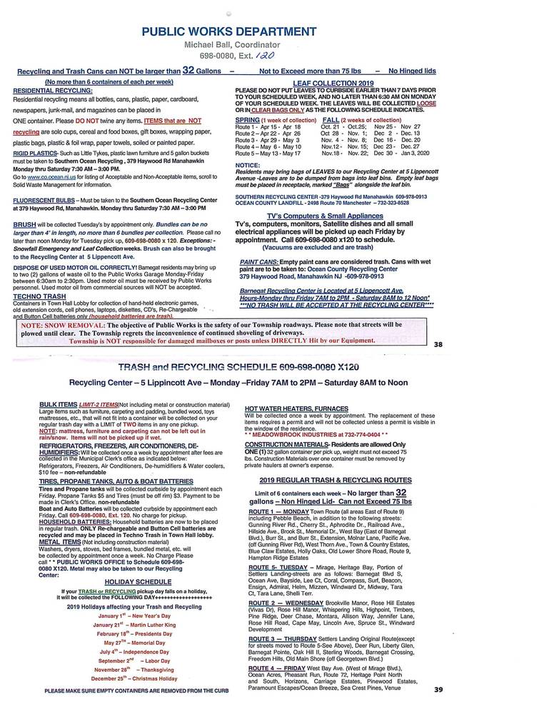 Barnegat Township Information and Calendar Events TAPinto