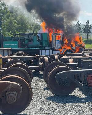 Carousel image 123ad5f44624652baaba baekeland ave rail yard fire cr river road fire co 3