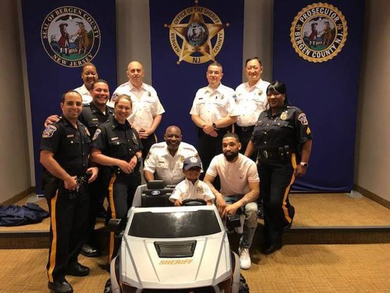 Bergen County Sheriff, County Law Enforcement Host "Chief for a Day