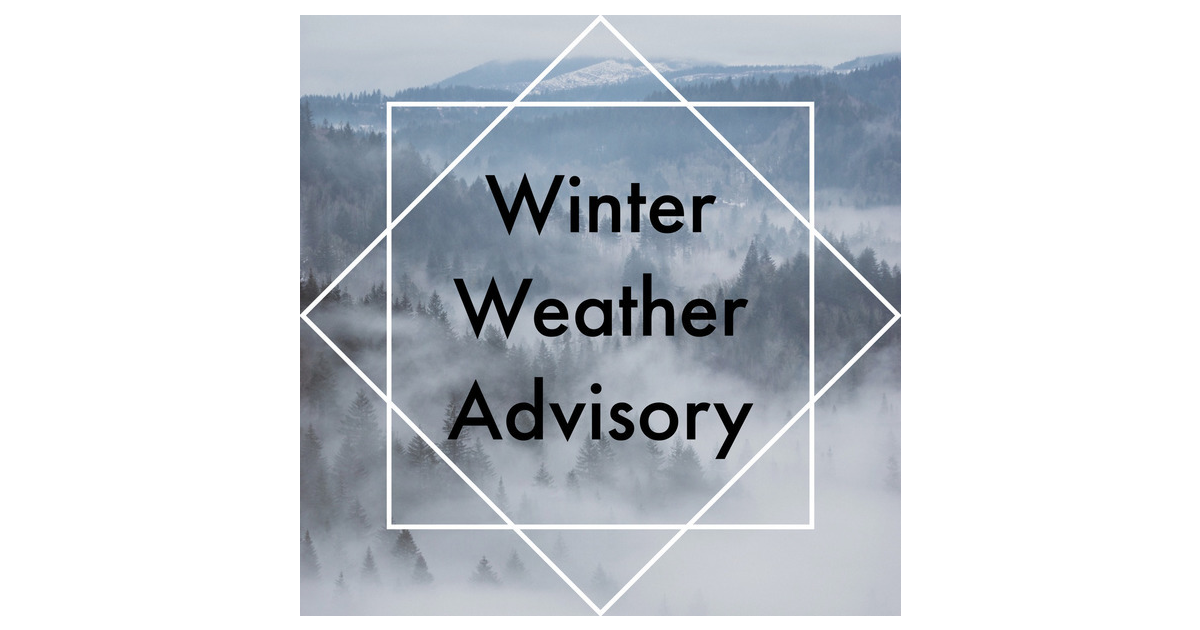 Winter Weather Advisory for Morristown on Wednesday Morristown, NJ News TAPinto
