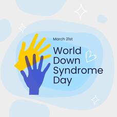 Carousel image 5c0dd3d8eb2ba85cbbf6 blue modern minimalist world down syndrome day instagram post