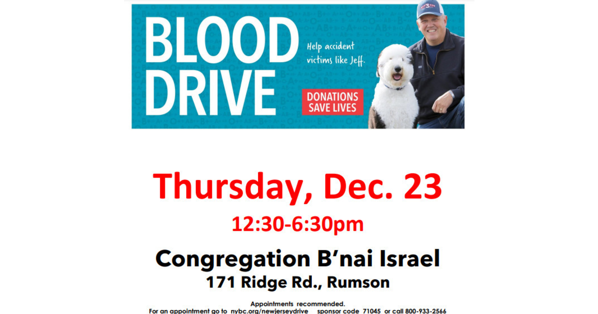 Rumson Blood Drive Red Bank NJ News TAPinto