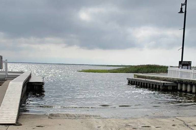 Sitting on the Dock of the Barnegat Bay TAPinto