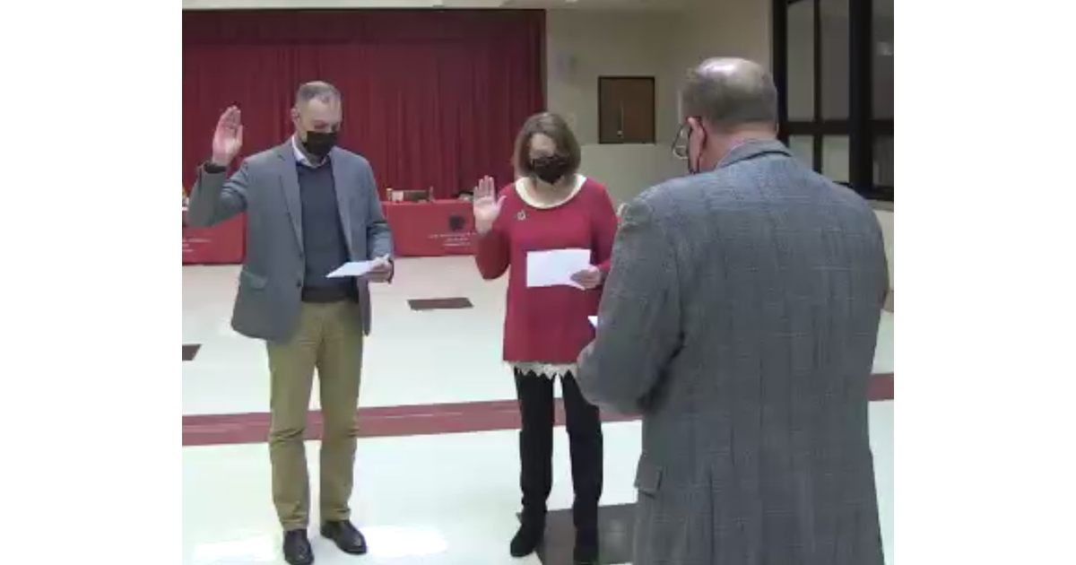 Glen Rock BOE Trustees SwornIn, New President Elected