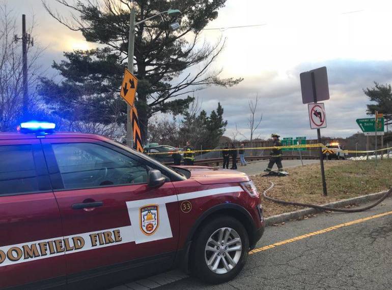 Parkway South Backed Up following Accident in Bloomfield TAPinto