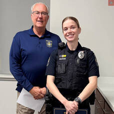 Carousel image 2ce060 hiannon rowne receives award for lifesaving actions