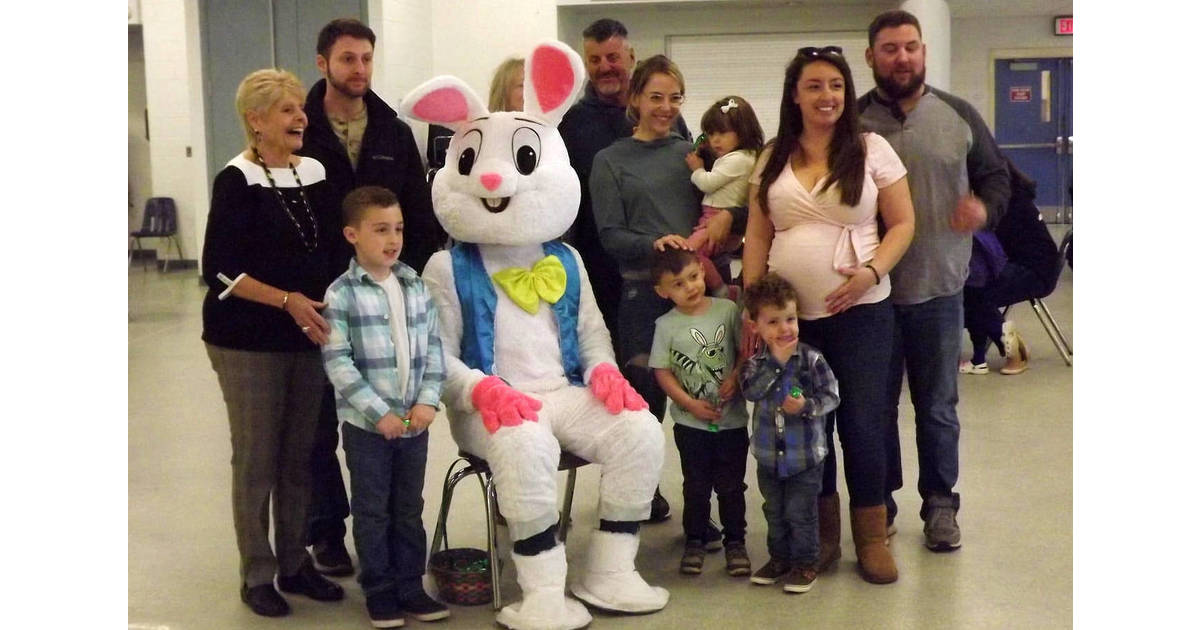 Scenes from the Sayreville Bunny Breakfast and Easter Egg Hunt