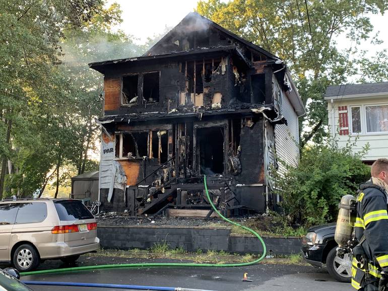 Maplewood Fire Department And Union Fire Department Respond to Fight