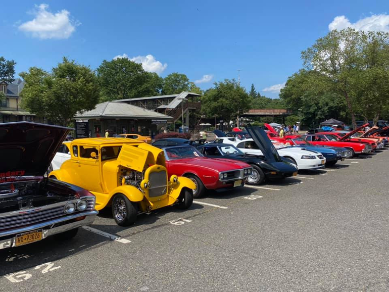 Car Show at Fanwood Train Station Raises Five Truckloads of Food and