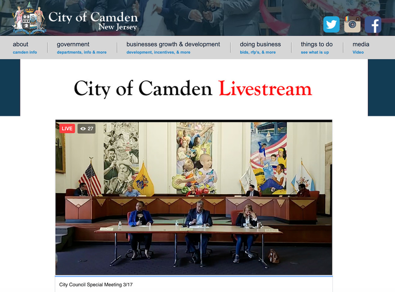 Virtual Camden Council Passes Eminent Domain For Cramer