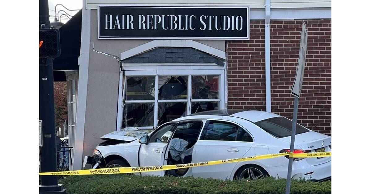 Car Crashes Into Hair Salon On Centennial Avenue In Cranford Cranford Car crashes into hair salon on centennial avenue in cranford cranford