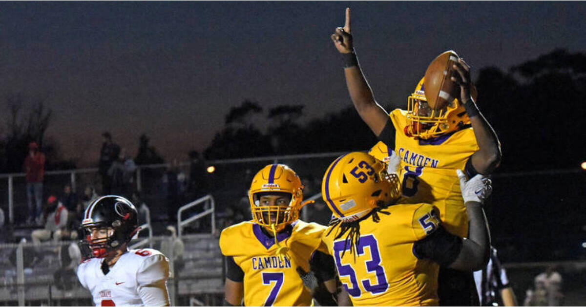 High School Football Camden High defeats Lenape 3417 Camden, NJ