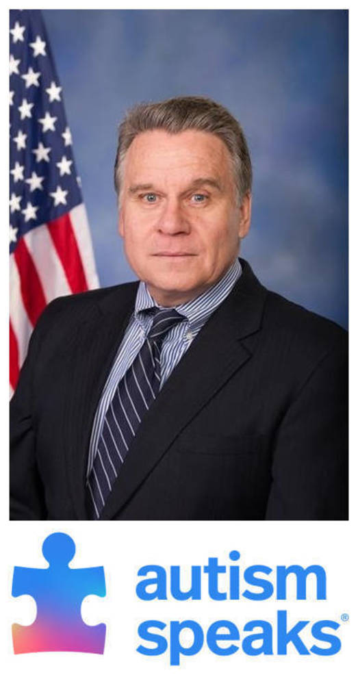 Rep. Chris Smith Honored with Congressional Leadership Award for Autism Advocacy