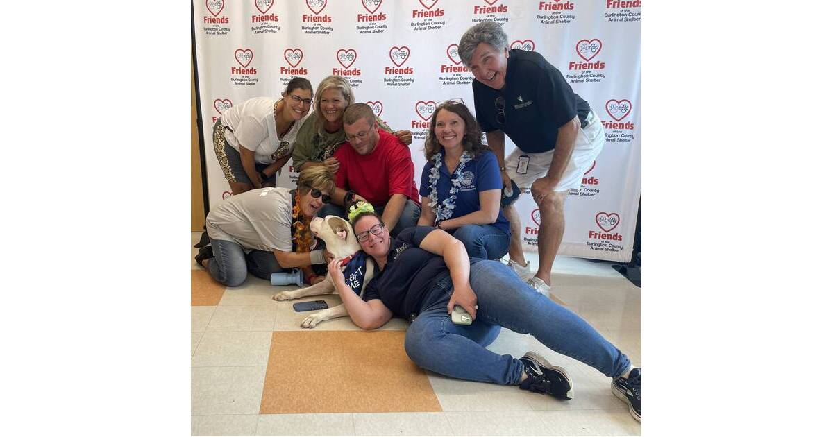 Burlington County Animal Shelter’s Longest Resident Adopted During