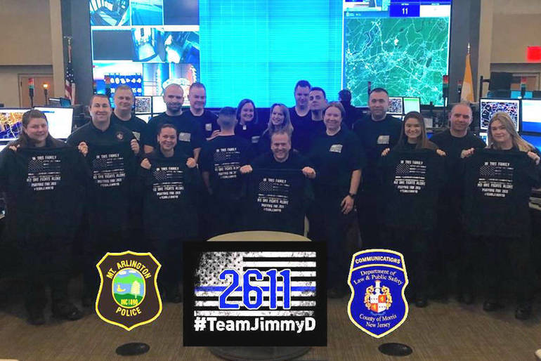 Injured Mt. Arlington Cop Honored on National Law Enforcement