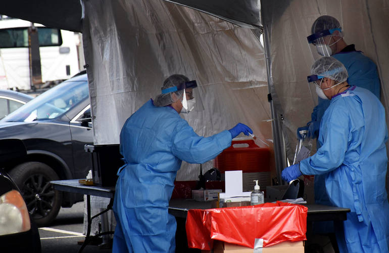 Union County COVID Driveup Test Center First in NJ to Also Test for