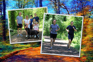 Carousel image 371879cc76fad9ca4aab councilman justin strickland and the gleeson family enjoy the trail