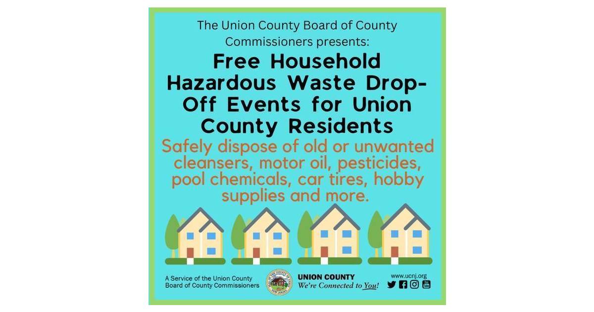 Household Hazardous Waste Event Will be Held on Sunday, August 6 New