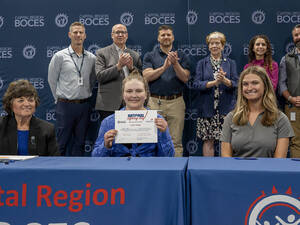 Carousel image 128f2ce7e64d46520b7b c rcs senior ready for future thanks to capital region boces photo