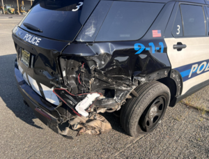 Carousel image 9ad20e38eb553ead96b0 crash into police car