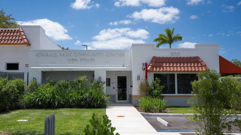 Coral Springs Opens Kiwanis Park Community Center in Converted Fire Station