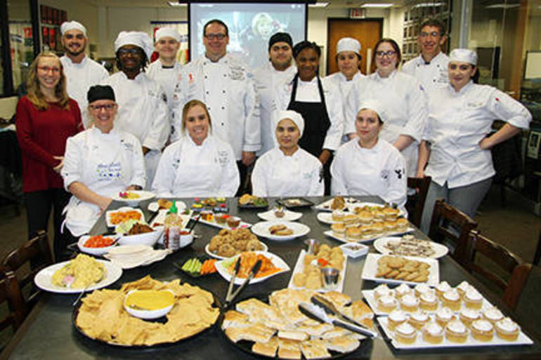 Mercer County College Culinary Students Taught to Cook Up Plant-Based