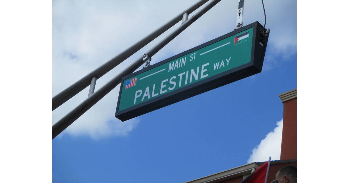 Paterson Celebrates 'Palestine Way' Paterson, NJ News TAPinto