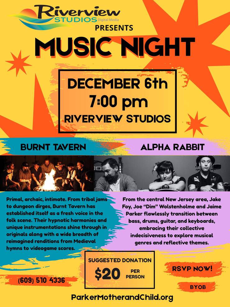 Local Artist Night Bordentown City's Riverview Studios Hosting Next
