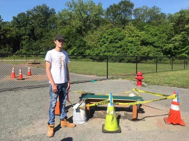 O Shaughnessy S Eagle Scout Project Beautifies South Plainfield S